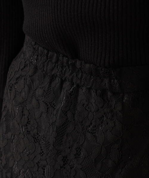 PROPORTION BODY DRESSING(プロポーションボディドレッシング)の「ランダムティアードレーススカート / 1215220011(スカート・レディース・ブラック/ホワイト系その他・MEDIUM/P/S)」の19枚目の写真