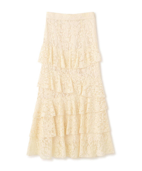 PROPORTION BODY DRESSING(プロポーションボディドレッシング)の「ランダムティアードレーススカート / 1215220011(スカート・レディース・ブラック/ホワイト系その他・MEDIUM/P/S)」の21枚目の写真