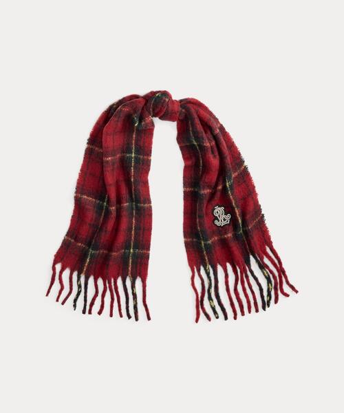 チェック ブリオン スカーフ(マフラー)|LAUREN RALPH LAUREN チェック ブリオン スカーフ(マフラー)|LAUREN RALPH LAUREN