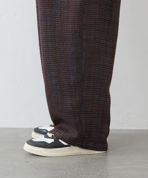 JOURNAL STANDARD LUXE(ジャーナルスタンダード ラックス)の「ツィード サスペンダーパンツ(サロペット/オーバーオール・レディース・ネイビー/ブラウン・FREE)」の12枚目の写真