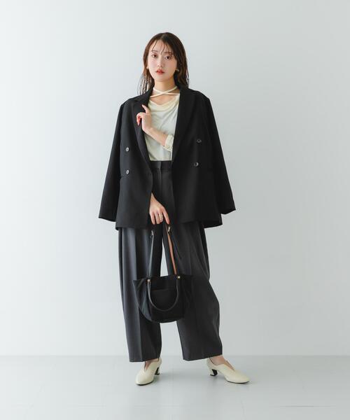 RODE SKO（ロデスコ）の「撥水3WAYミニショルダーバッグ（ショルダーバッグ・レディース・ブラック/ベージュ/ブラウン・ONE）」の14枚目の写真