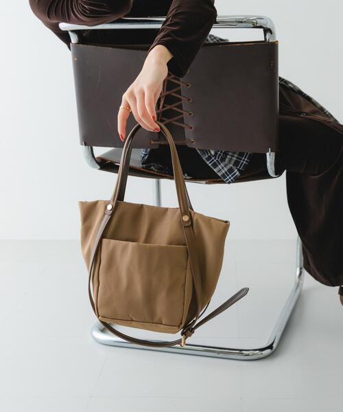 RODE SKO（ロデスコ）の「撥水3WAYミニショルダーバッグ（ショルダーバッグ・レディース・ブラック/ベージュ/ブラウン・ONE）」の22枚目の写真