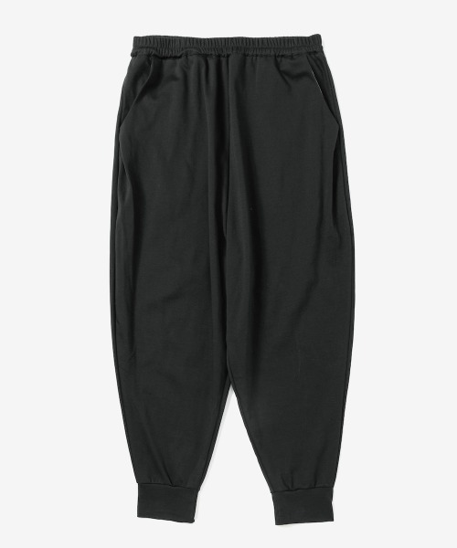 rehacer（レアセル）の「rehacer : Ease Sarouel Pants / イースサルエルパンツ（スウェットパンツ・メンズ・ネイビー/ブラック・LARGE/MEDIUM/SMALL）」の2枚目の写真