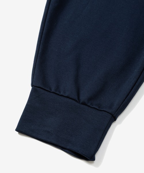 rehacer（レアセル）の「rehacer : Ease Sarouel Pants / イースサルエルパンツ（スウェットパンツ・メンズ・ネイビー/ブラック・LARGE/MEDIUM/SMALL）」の14枚目の写真