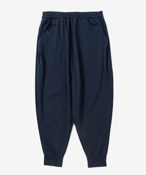 rehacer（レアセル）の「rehacer : Ease Sarouel Pants / イースサルエルパンツ（スウェットパンツ・メンズ・ネイビー/ブラック・LARGE/MEDIUM/SMALL）」の8枚目の写真