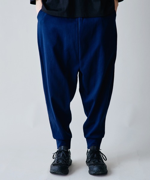 rehacer（レアセル）の「rehacer : Ease Sarouel Pants / イースサルエルパンツ（スウェットパンツ・メンズ・ネイビー/ブラック・LARGE/MEDIUM/SMALL）」の19枚目の写真