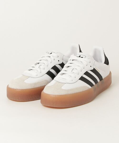 adidas(アディダス)の「adidas/アディダス Sambae(スニーカー・レディース・ブラック/ホワイト・27cm/24.5cm/28cm/26cm/24cm)」の2枚目の写真