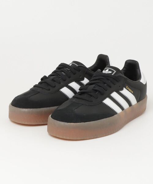 adidas(アディダス)の「adidas/アディダス Sambae(スニーカー・レディース・ブラック/ホワイト・27cm/24.5cm/28cm/26cm/24cm)」の1枚目の写真