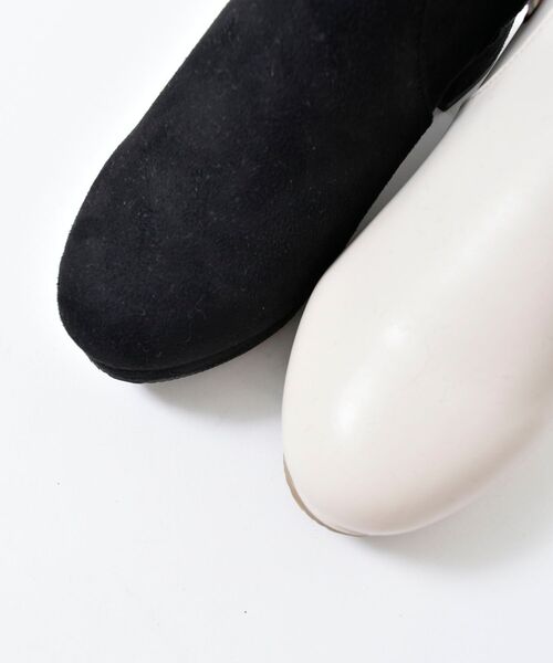 MAJESTIC LEGON（マジェスティックレゴン）の「サイドレースアップストレッチブーツ（ブーツ・レディース・ブラック系その他/アイボリー・MEDIUM/SMALL/X-LARGE/LARGE）」の21枚目の写真