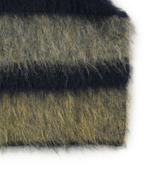 ADAM ET ROPE'（アダムエロペ）の「【WEB限定】ブラッシュドボーダーベスト（ベスト・レディース・ブルー系その他/ブラウン系その他・FREE）」の7枚目の写真