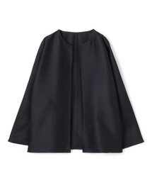 [未使用級]トゥモローランドコレクションxコロンボ　ノーカラージャケット　日本製 SILK AIR GREY ノッチドカラージャケット｜トゥモローランド