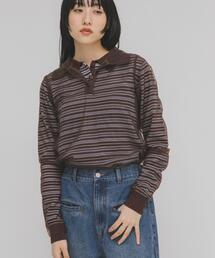 KBF | チュールレイヤードニットシャツ(ニット/セーター)