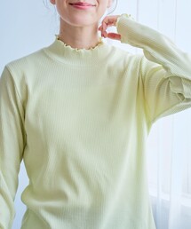 Tシャツ/カットソー（グリーン・カーキ/緑色系・長袖）ファッション