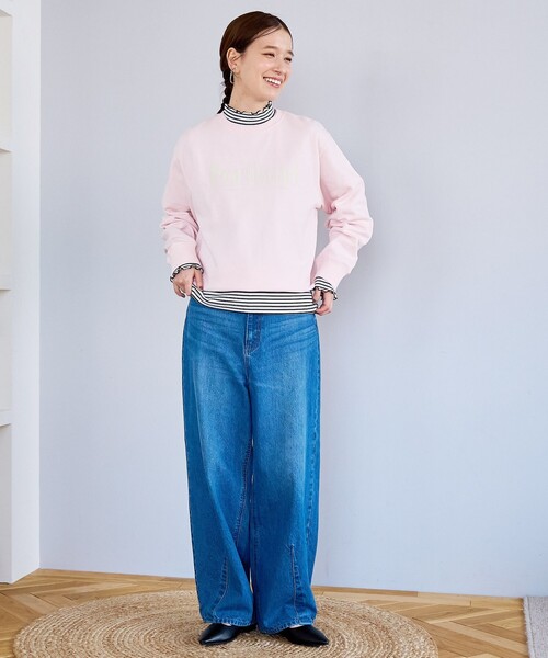 coen(コーエン)の「【定番 / 新色追加】メロータートルネックロンT(Tシャツ/カットソー・レディース・ブラウン/ライム/その他1/コバルトブルー/オフホワイト/ブラック/クリーム・L/M)」の19枚目の写真