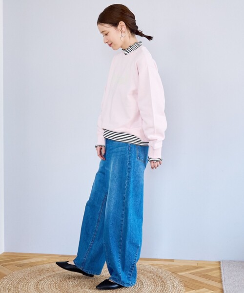 coen(コーエン)の「【定番 / 新色追加】メロータートルネックロンT(Tシャツ/カットソー・レディース・ブラウン/ライム/その他1/コバルトブルー/オフホワイト/ブラック/クリーム・L/M)」の20枚目の写真