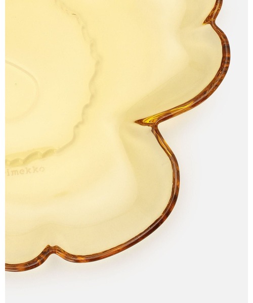 marimekko（マリメッコ）の「Unikko / Glass plate 20 cm（食器・レディース・ゴールド系その他・FREE）」の5枚目の写真