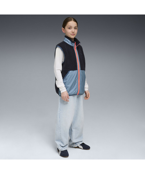 PUMA プーマ キッズ ハイブリッド シェルパ ベスト 120-160cm