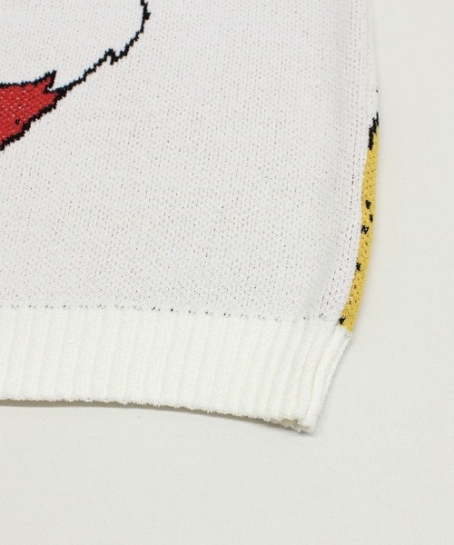 RNA（アールエヌエー）の「K2739 ブートレグジャカードセーター（ニット/セーター・レディース・オフホワイト/グレー・MEDIUM）」の5枚目の写真