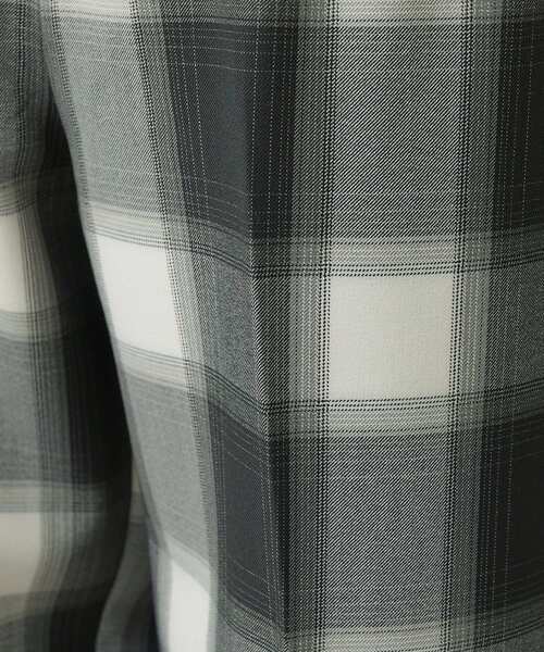 Dessin（デッサン）の「【ユニセックス/ウエストゴム】チェック柄パンツ（その他パンツ・レディース・ブラック系2/ブラウン系3・02/04）」の6枚目の写真