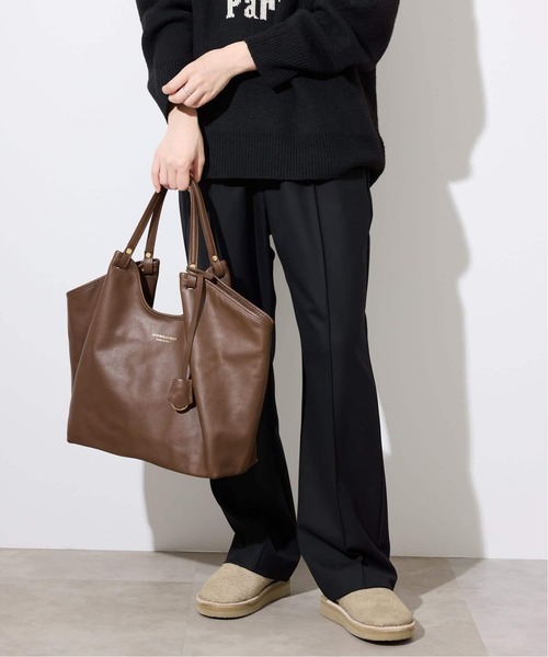 SLOBE IENA(スローブイエナ)の「《吸湿発熱/WEB限定/追加2》CIRCULATE WARM パンツ(スラックス・レディース・グレー/ブラック/ベージュ・38/40/34/36)」の2枚目の写真