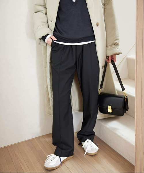 吸湿発熱/WEB限定/追加2》CIRCULATE WARM パンツ（スラックス）｜SLOBE