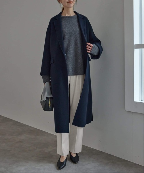 SLOBE IENA（スローブイエナ）の「《吸湿発熱/WEB限定/追加2》CIRCULATE WARM パンツ（スラックス・レディース・グレー・38/40/34/36）」の10枚目の写真