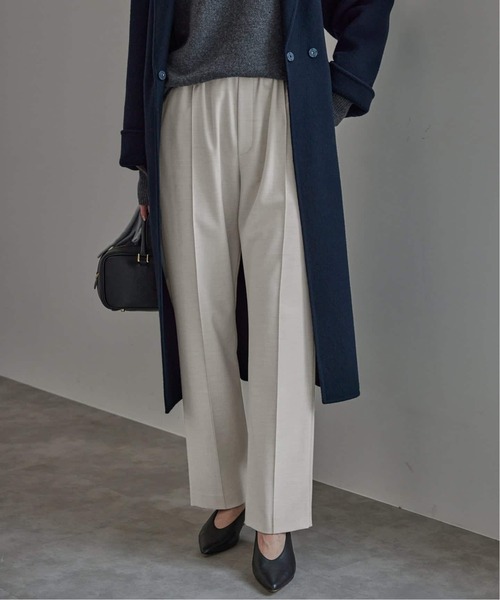 SLOBE IENA（スローブイエナ）の「《吸湿発熱/WEB限定/追加2》CIRCULATE WARM パンツ（スラックス・レディース・グレー・38/40/34/36）」の12枚目の写真