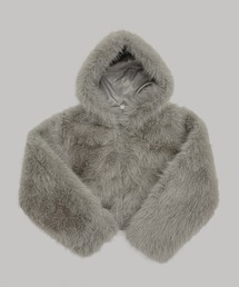 by muni:r（バイ ムニール）の「ファーフーディーブルゾン/2025 AW COLLECTION（その他アウター・レディース）」
