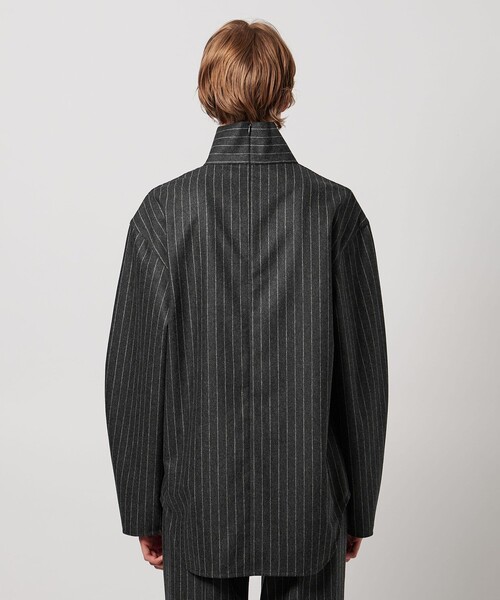 LOEFF（ロエフ）の「＜LOEFF＞ポプリン タートルネック プルオーバー（その他トップス・レディース・ダークグレー/グレー系・0/1）」の14枚目の写真