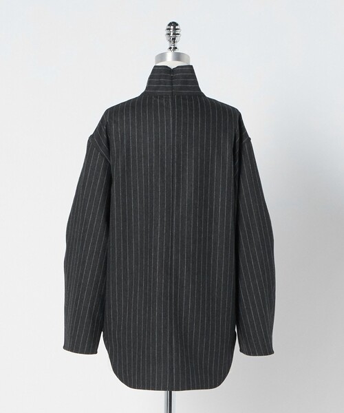 LOEFF（ロエフ）の「＜LOEFF＞ポプリン タートルネック プルオーバー（その他トップス・レディース・ダークグレー/グレー系・0/1）」の15枚目の写真