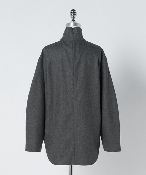 LOEFF（ロエフ）の「＜LOEFF＞ポプリン タートルネック プルオーバー（その他トップス・レディース・ダークグレー/グレー系・0/1）」の21枚目の写真