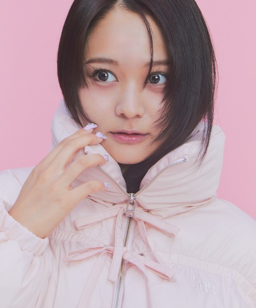 USAGI ONLINE/ZOZOTOWN限定】ナイロンリボンショートパディング