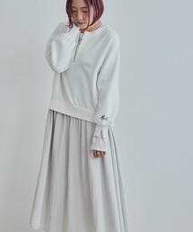 LHELBIE | ハーフジップドッキングワンピース(ワンピース)
