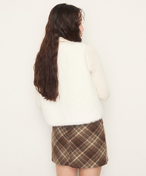 Nadana(ナダナ)の「アソートミニスカート(スカート・レディース・ブラック/ブラウン/ネイビー・SMALL/MEDIUM)」の8枚目の写真