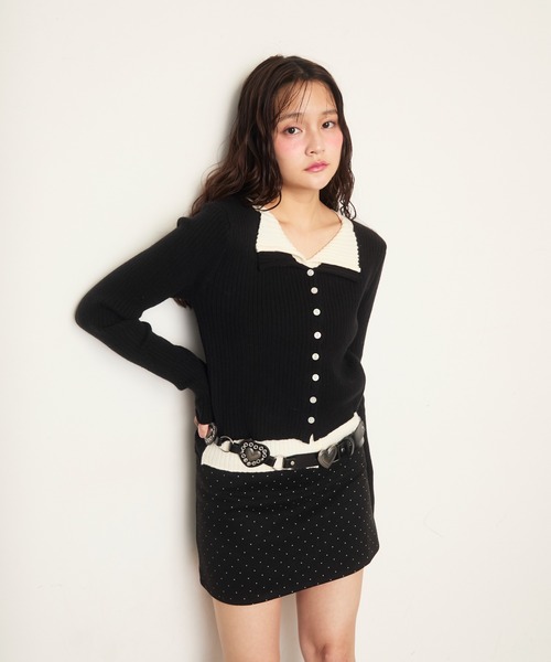 Nadana(ナダナ)の「アソートミニスカート(スカート・レディース・ブラック/ブラウン/ネイビー・SMALL/MEDIUM)」の13枚目の写真