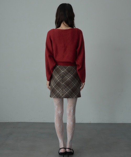 Nadana(ナダナ)の「アソートミニスカート(スカート・レディース・ブラック/ブラウン/ネイビー・SMALL/MEDIUM)」の15枚目の写真