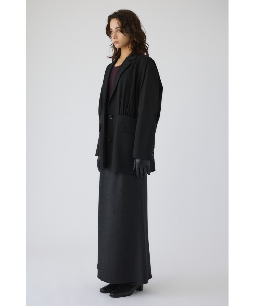 RIM.ARK（リムアーク）の「Gather JK ギャザージャケット（テーラードジャケット・レディース・ブラック/ブラウン・FREE）」の17枚目の写真