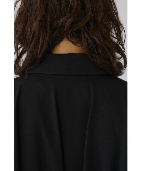 RIM.ARK（リムアーク）の「Gather JK ギャザージャケット（テーラードジャケット・レディース・ブラック/ブラウン・FREE）」の21枚目の写真