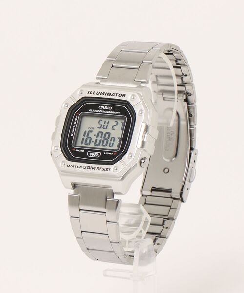 CASIO カシオ/ スタンダードデジタル ステンレスベルト 日常生活強化