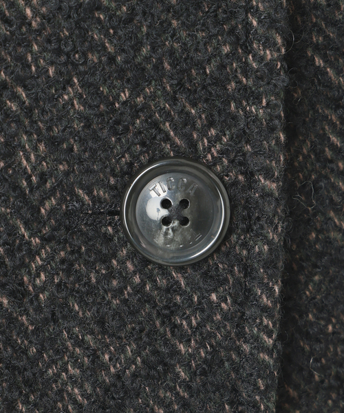 La TOTALITE（ラトータリテ）の「《WEB限定》TICCA / ティッカ MIXツィード Pコート（ピーコート・レディース・マルチ・FREE）」の18枚目の写真