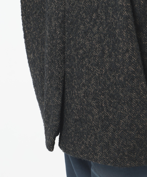 La TOTALITE（ラトータリテ）の「《WEB限定》TICCA / ティッカ MIXツィード Pコート（ピーコート・レディース・マルチ・FREE）」の19枚目の写真