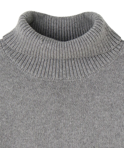 JENNE(ジェンヌ)の「パネルボーダーニット(ニット/セーター・レディース・グレー/アイボリー・LARGE/MEDIUM/SMALL)」の16枚目の写真