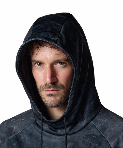 UNDER ARMOUR(アンダーアーマー)の「UAアーマーフリース カモ フーディー(トレーニング/メンズ)(スウェット・メンズ・ブラック・L/2XL/S/XL/M/3XL)」の4枚目の写真