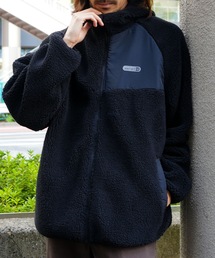 ELEMENT（エレメント）の「ELEMENT メンズ LACK SHEEP REVESIBLE JACKET ジャケット 【2025年秋冬モデル】 エレメントリバーシブルモコモコボアブルゾン（ブルゾン）」