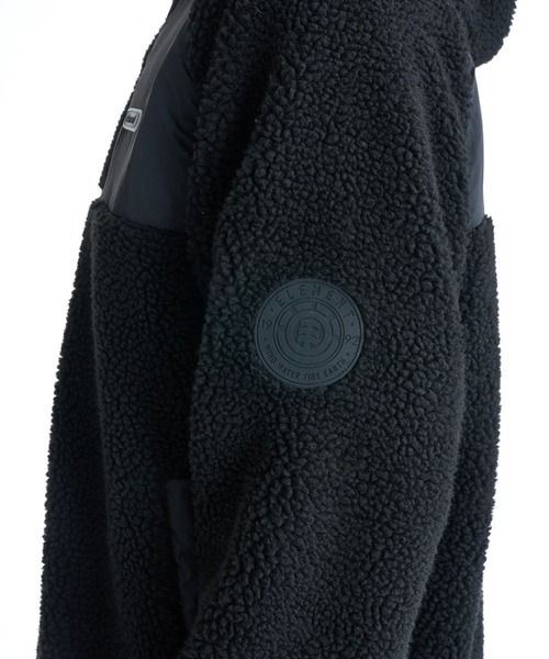 ELEMENT(エレメント)の「ELEMENT メンズ LACK SHEEP REVESIBLE JACKET ジャケット 【2025年秋冬モデル】/エレメントリバーシブルモコモコボアブルゾン(ブルゾン・メンズ・ブラック/ホワイト/マルチ・LARGE/MEDIUM/X-LARGE)」の9枚目の写真