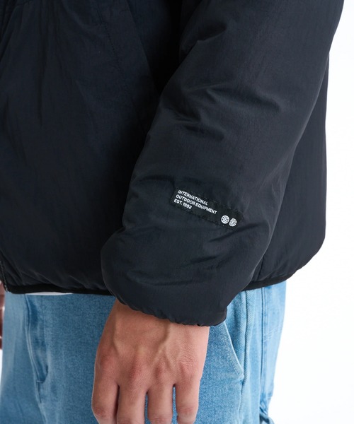 ELEMENT(エレメント)の「ELEMENT メンズ LACK SHEEP REVESIBLE JACKET ジャケット 【2025年秋冬モデル】/エレメントリバーシブルモコモコボアブルゾン(ブルゾン・メンズ・ブラック/ホワイト/マルチ・LARGE/MEDIUM/X-LARGE)」の6枚目の写真