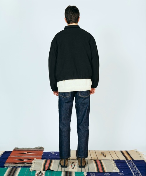 SUNNY SPORTS(サニースポーツ)の「SUNNY SPORTS サニースポーツ / FLEECE SWING TOP(ブルゾン・メンズ・ブラック/ダークブラウン・MEDIUM/LARGE)」の3枚目の写真