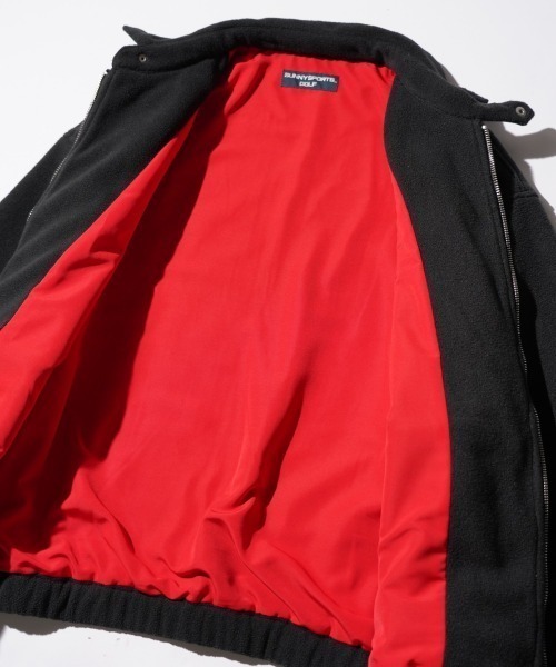 SUNNY SPORTS(サニースポーツ)の「SUNNY SPORTS サニースポーツ / FLEECE SWING TOP(ブルゾン・メンズ・ブラック/ダークブラウン・MEDIUM/LARGE)」の12枚目の写真