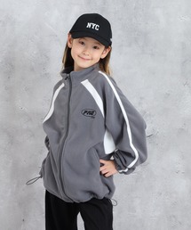 FUNALIVE（ファンアライブ）の「キッズ ワイド 切替配色 フリース ジャケット（ブルゾン）」