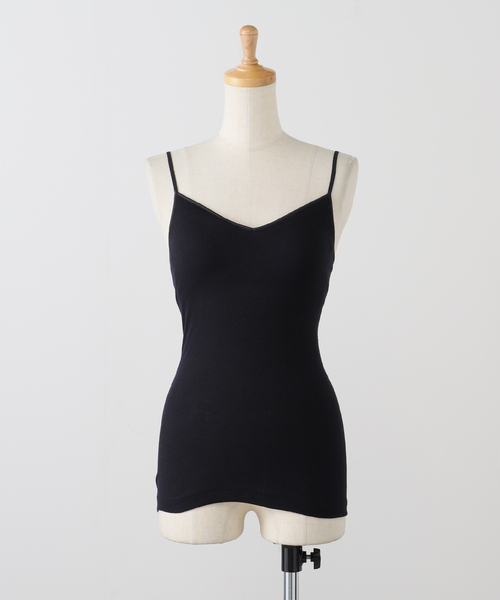 plage（プラージュ）の「SOUPLE LUZ / スープレルース C/S BRAPAT キャミソール（その他アンダーウェア/インナー・レディース・ベージュ/ネイビー・FREE）」の2枚目の写真